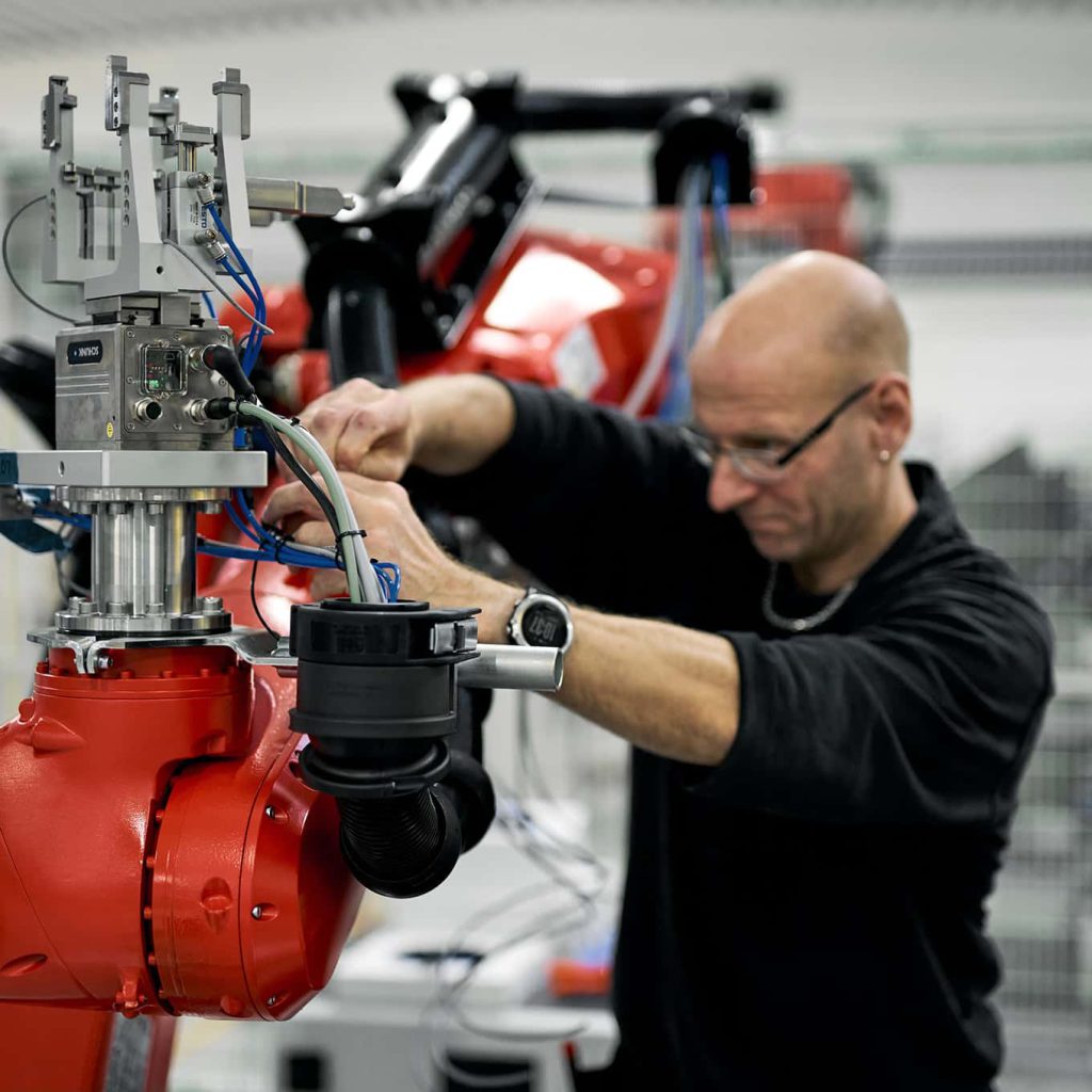 Stærk erfaring i robotprogrammering